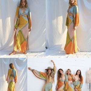 Jen's Pirate Booty Floral Patchwork Dress